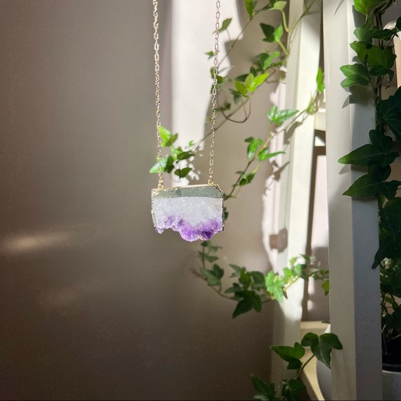 🎄Amethyst Necklace - Picture 5 of 6